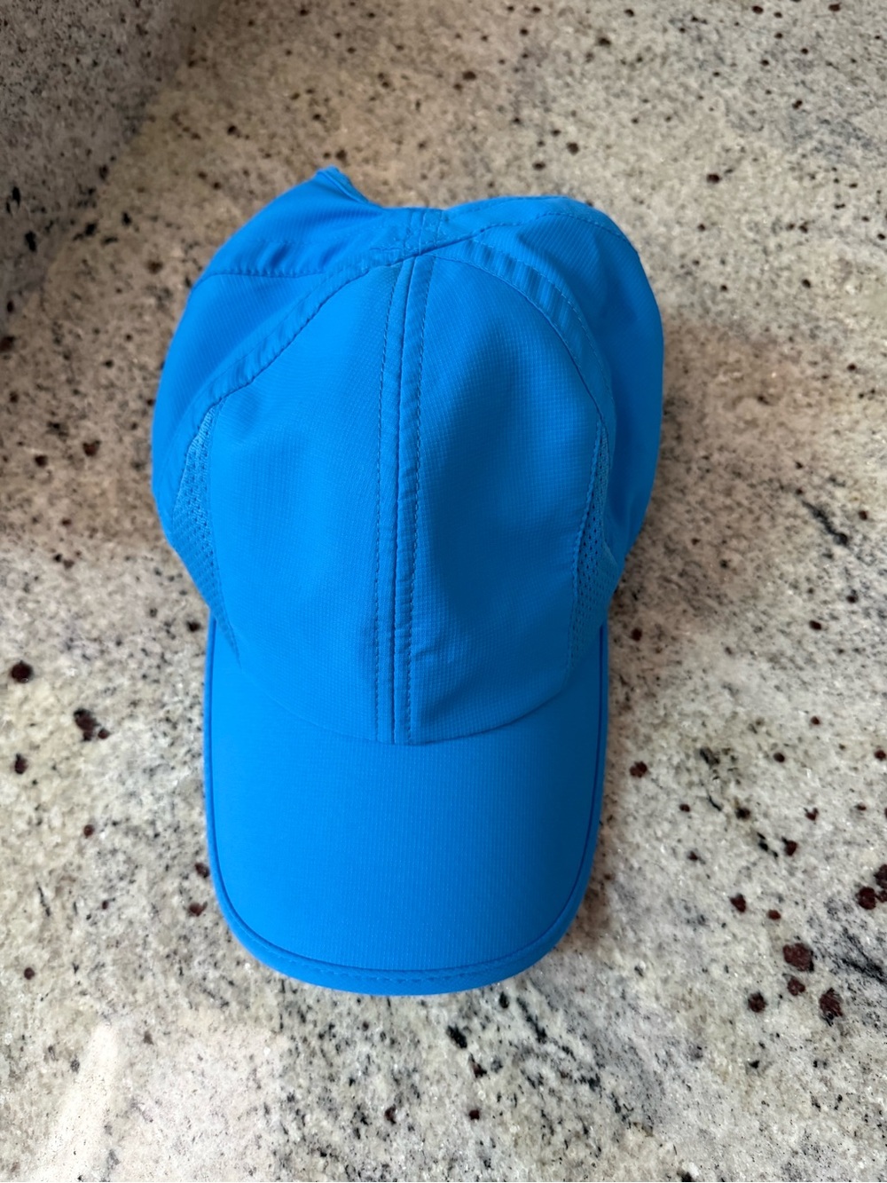 Ponyflo Bright Blue Performance Ponytail Baseball Cap | NWOT